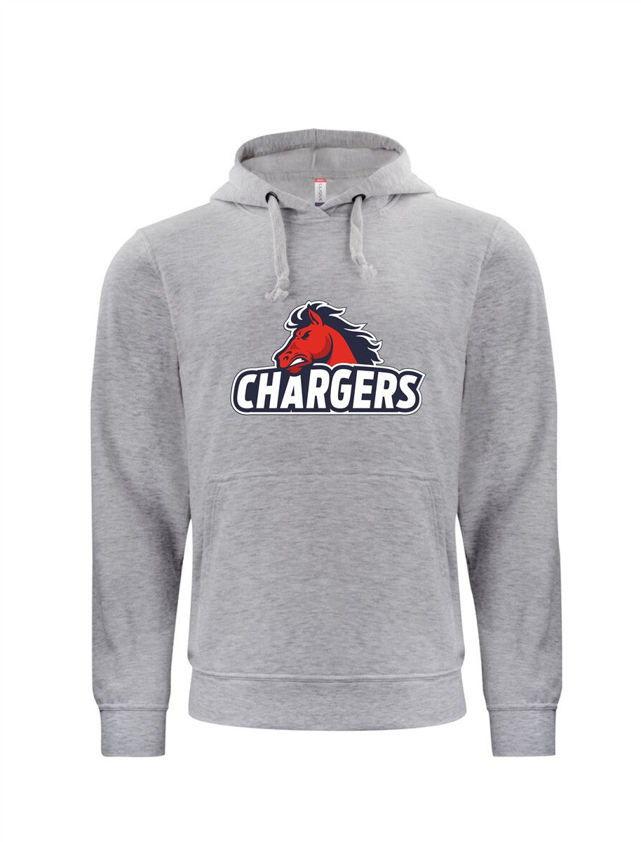 Recklinghausen Chargers Hoody mit großer Logodruck Unisex