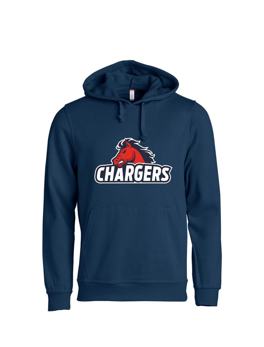 Recklinghausen Chargers Hoody mit großer Logodruck Unisex