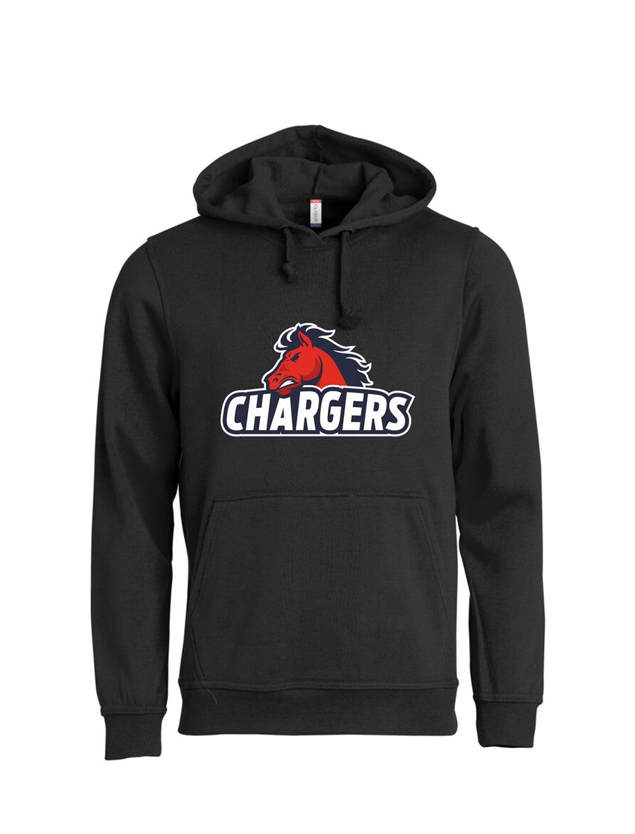 Recklinghausen Chargers Hoody mit großer Logodruck Unisex