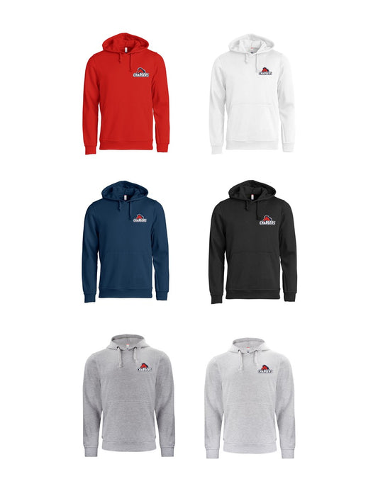 Recklinghausen Chargers Hoody mit kleiner Logodruck Unisex