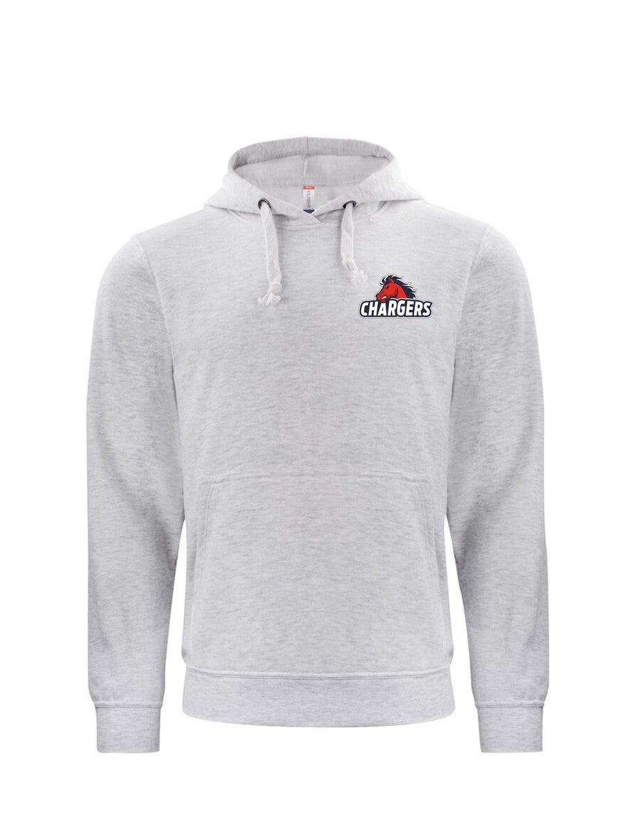 Recklinghausen Chargers Hoody mit kleiner Logodruck Unisex