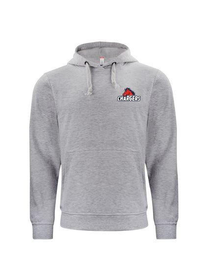 Recklinghausen Chargers Hoody mit kleiner Logodruck Unisex