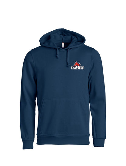 Recklinghausen Chargers Hoody mit kleiner Logodruck Unisex