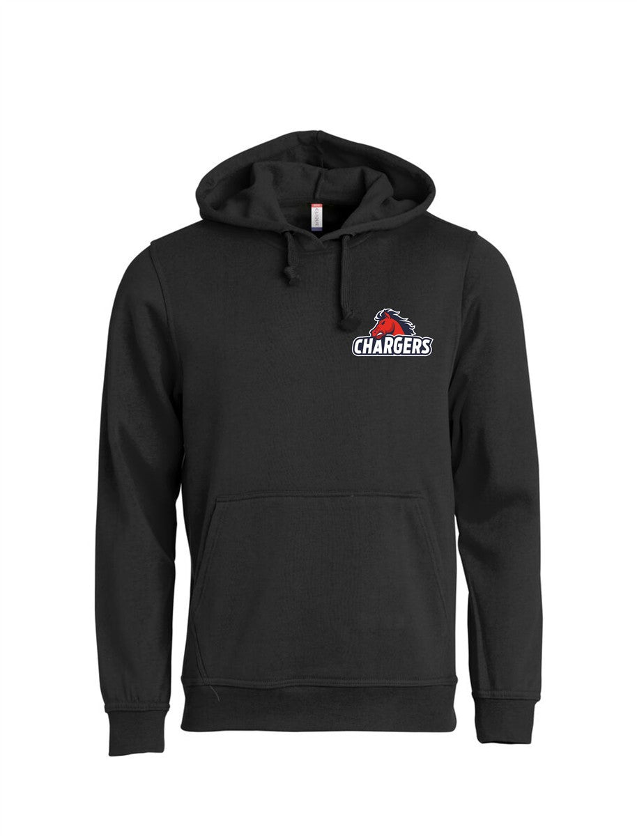 Recklinghausen Chargers Hoody mit kleiner Logodruck Unisex