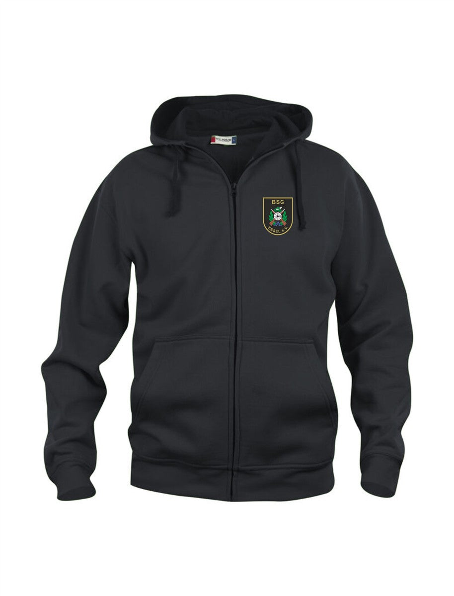 BSG Essel e.V. Hoody Kapuzenjacke schwarz Unisex mit Druck