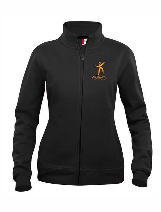 Fitab50 Sweatshirtjacke Cardigan Woman inkl. Logodruck