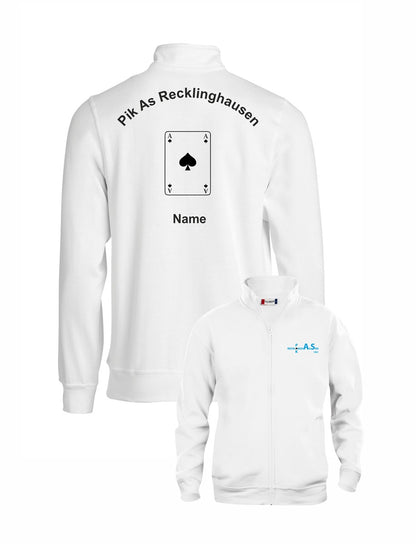 MIT NAME! Pik As Recklinghausen Cardigan inkl. Stick