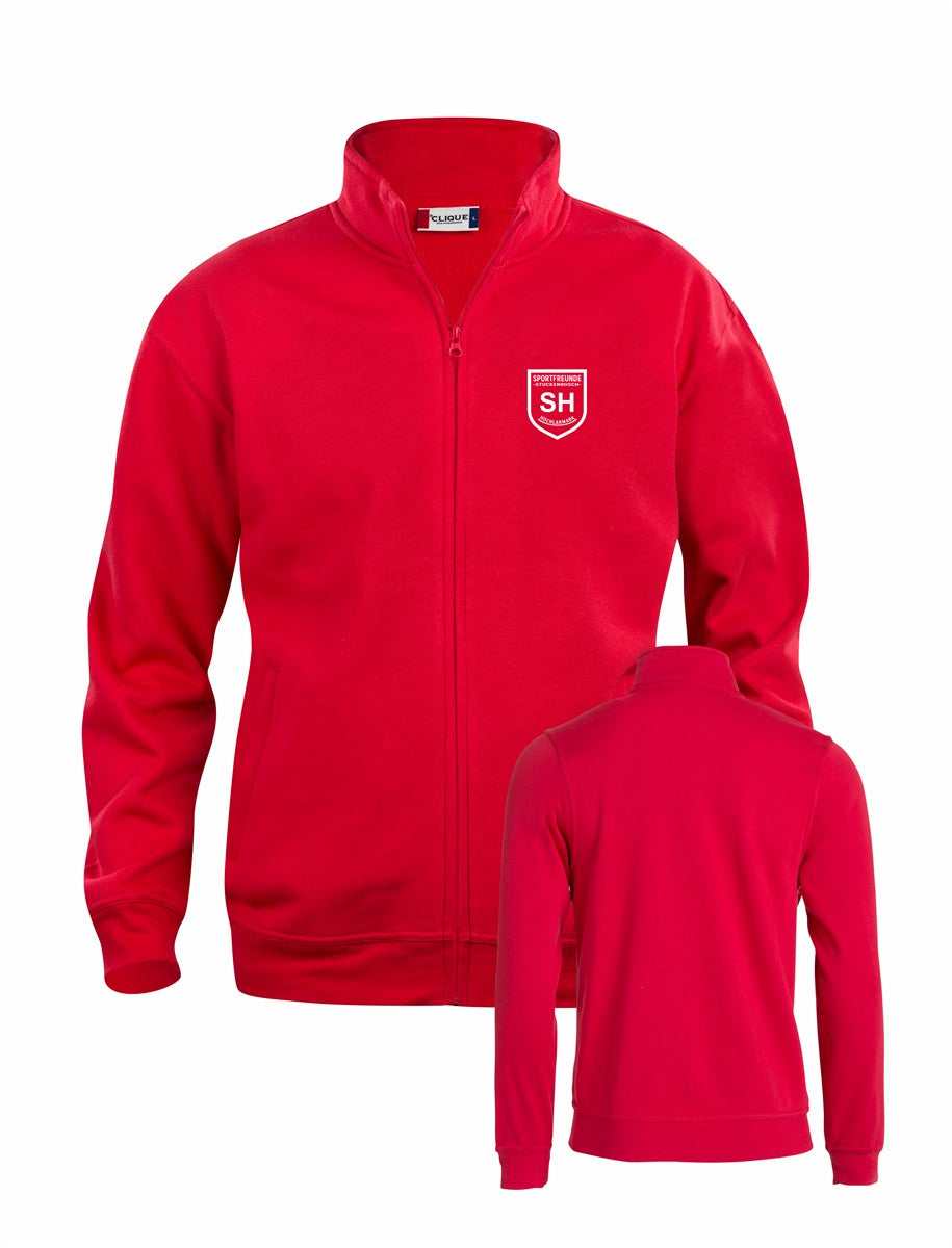 Sportfreunde Stuckenbusch / Hochlarmark Cardigan Logo vorne