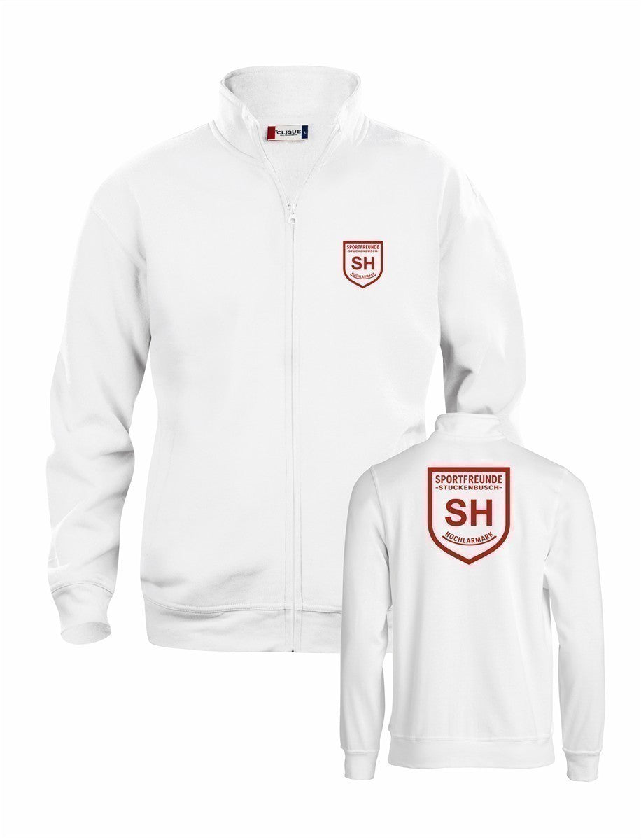 Sportfreunde Stuckenbusch / Hochlarmark Cardigan Logo vorne & hinten