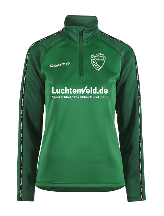 SG Suderwich Handball Half Zip Trainingstrikot Woman mit Druck