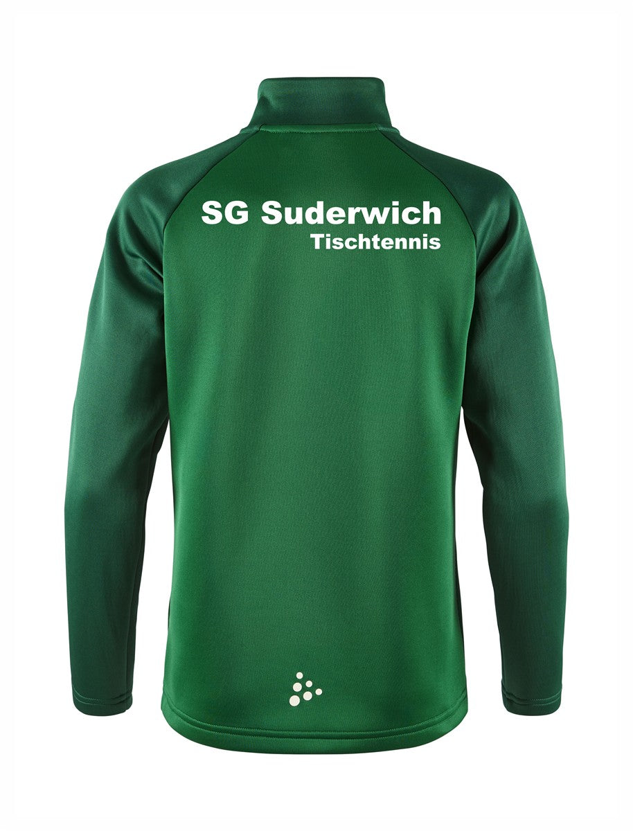 SG Suderwich Tischtennis Half Zip Junior mit Druck