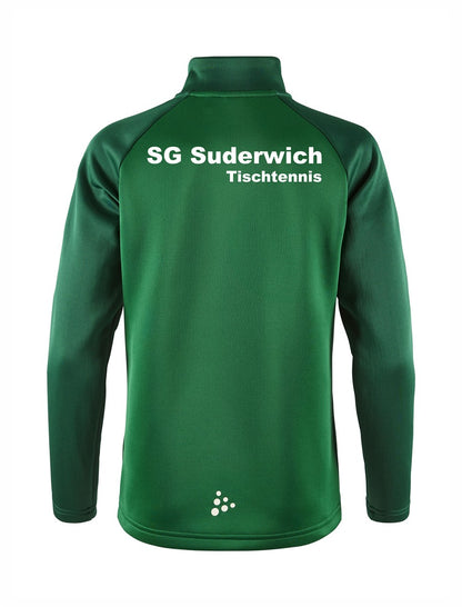 SG Suderwich Tischtennis Half Zip Junior mit Druck