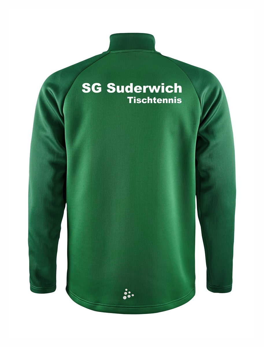 SG Suderwich Tischtennis Half Zip Unisex mit Druck