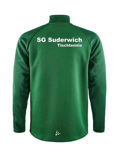 SG Suderwich Tischtennis Half Zip Unisex mit Druck