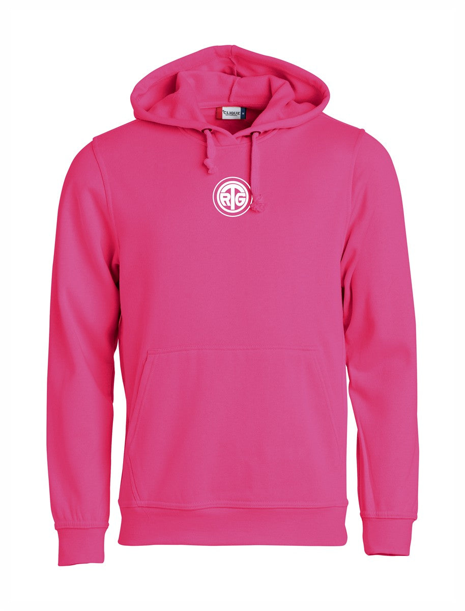 RTG TENNISPLATZ Design Hoodie Unisex pink mit Druck