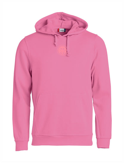 RTG TENNISPLATZ Design Hoodie Unisex helles pink mit Druck