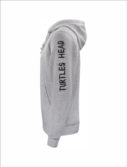 Turtles Head Hoodie Unisex mit Logodruck