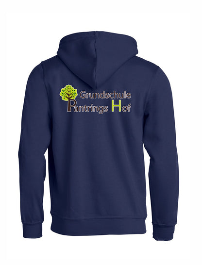 Grundschule Pantrings Hof Hoodie Junior darknavy mit Druck