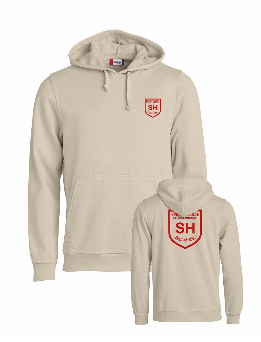 Sportfreunde Stuckebusch / Hochlarmark Hoody Logo vorne & hinten
