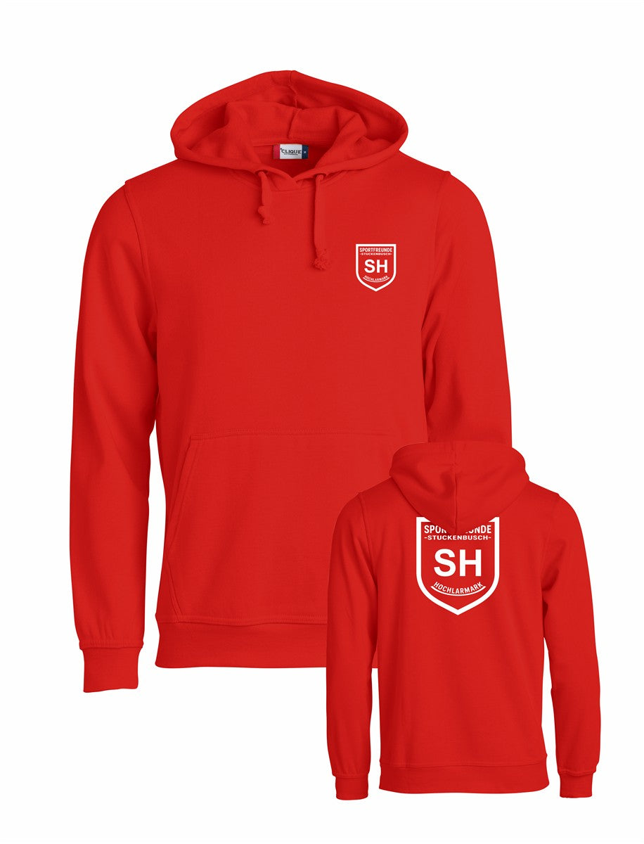 Sportfreunde Stuckebusch / Hochlarmark Hoody Logo vorne & hinten