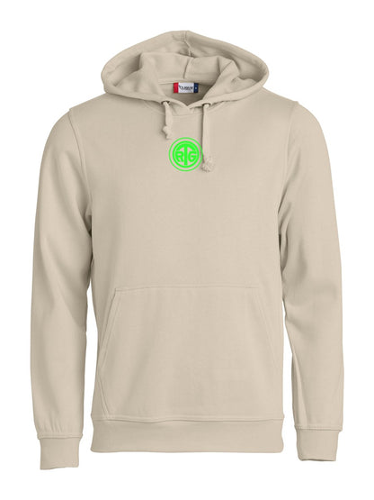 RTG TENNISPLATZ Design Hoodie Unisex sand mit Druck