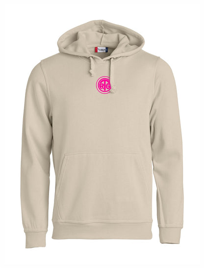 RTG TENNISPLATZ Design Hoodie Unisex sand mit Druck