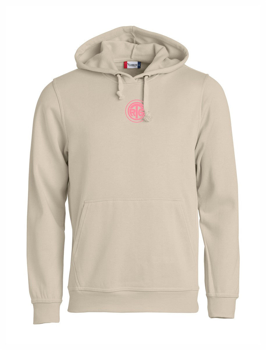 RTG TENNISPLATZ Design Hoodie Unisex sand mit Druck