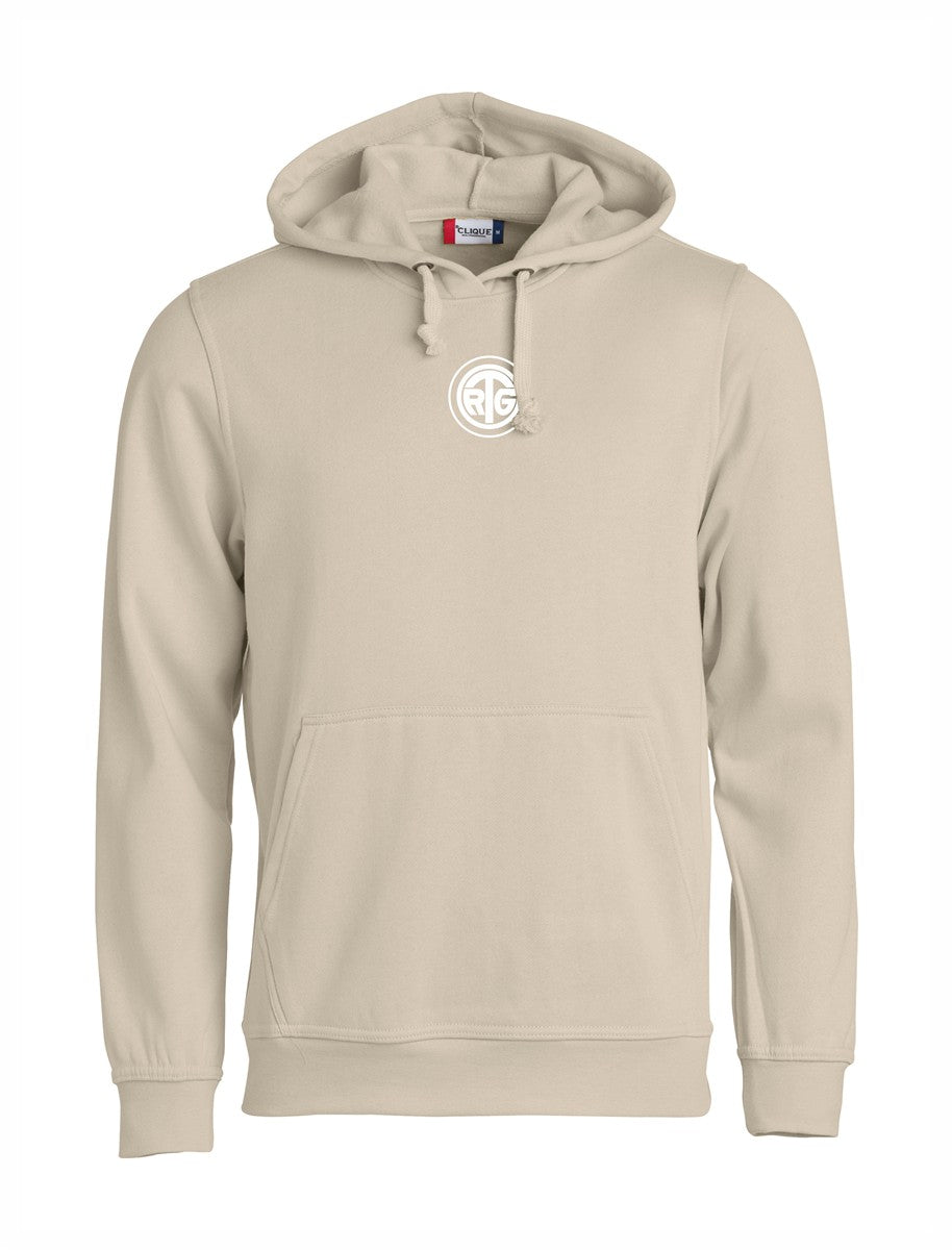 RTG TENNISPLATZ Design Hoodie Unisex sand mit Druck