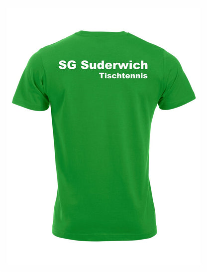 SG Suderwich Tischtennis T-Shirt Junior Grün mit Druck