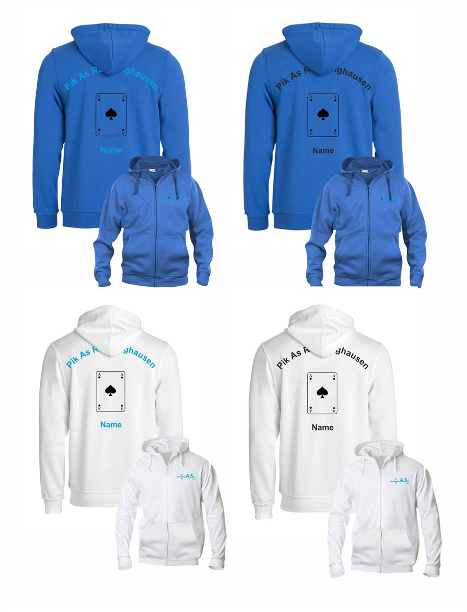 MIT NAME! Pik As Recklinghausen Sweatjacke inkl. Stick
