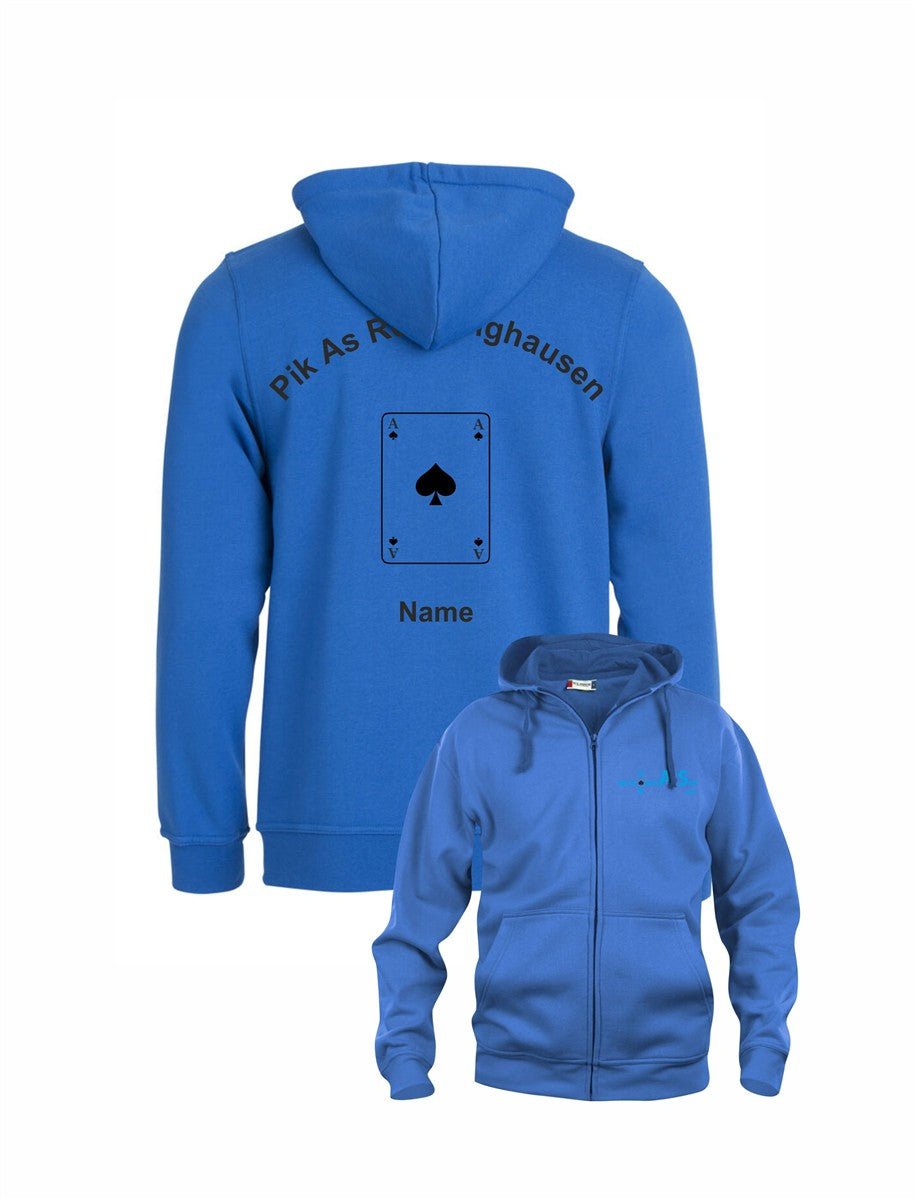 MIT NAME! Pik As Recklinghausen Sweatjacke inkl. Stick