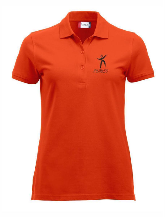 Fitab50  Poloshirt Damen inkl. Logodruck