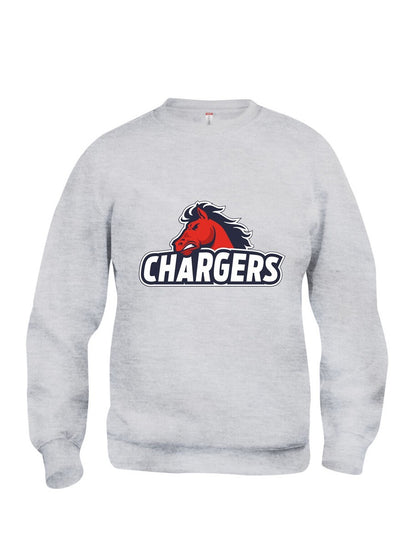 Recklinghausen Chargers Roundneck großer Logodruck Unisex