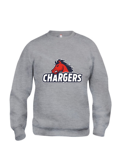 Recklinghausen Chargers Roundneck großer Logodruck Unisex