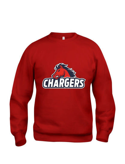 Recklinghausen Chargers Roundneck großer Logodruck Unisex
