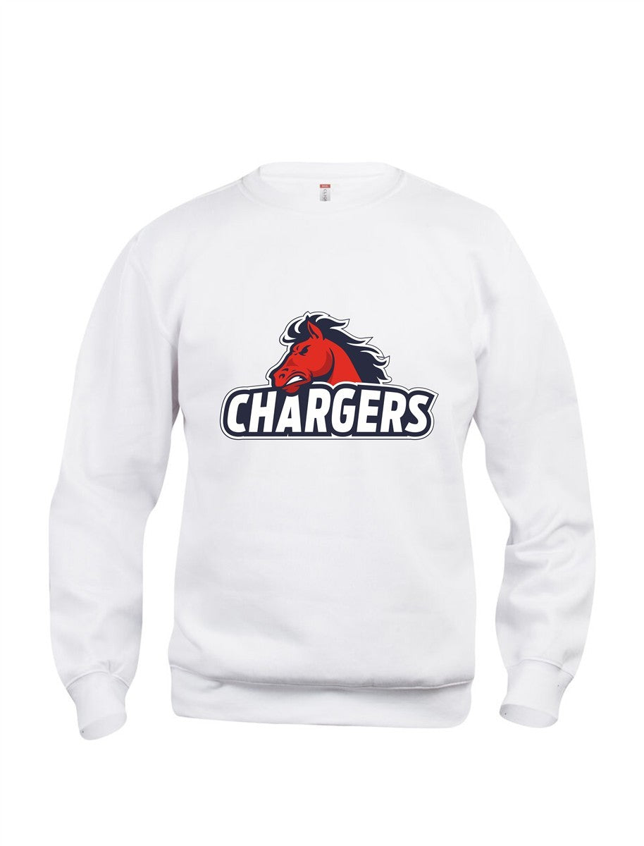 Recklinghausen Chargers Roundneck großer Logodruck Unisex