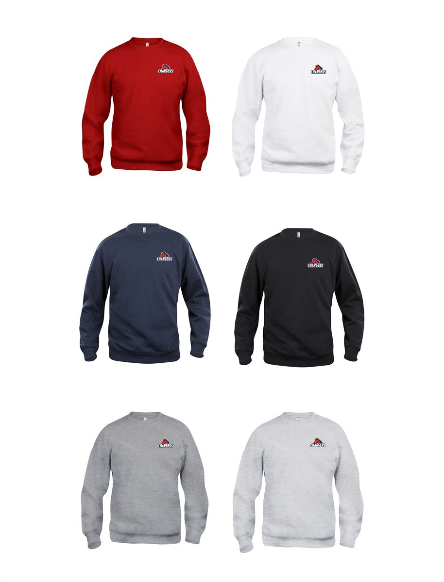Recklinghausen Chargers Roundneck kleiner Logodruck Unisex