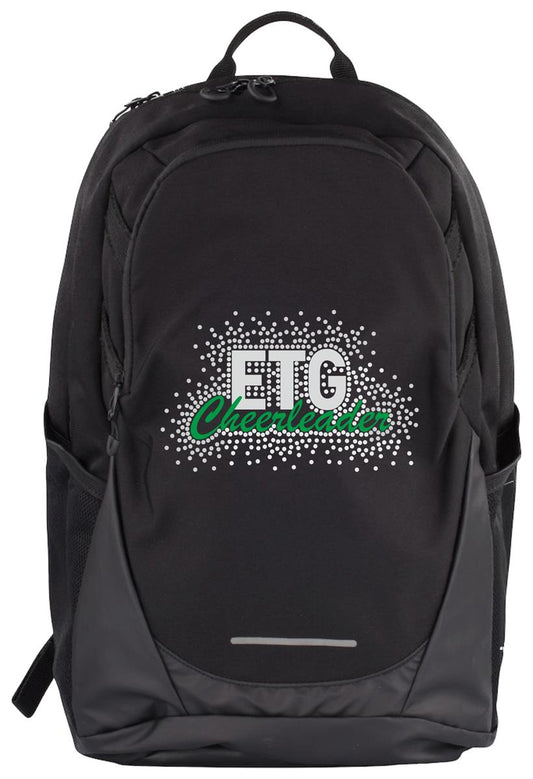ETG Rucksack schwarz inkl. Druck