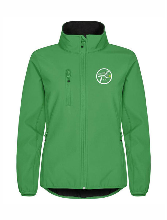 Suderwicher TC Softshell Jacke Woman mit Logodruck