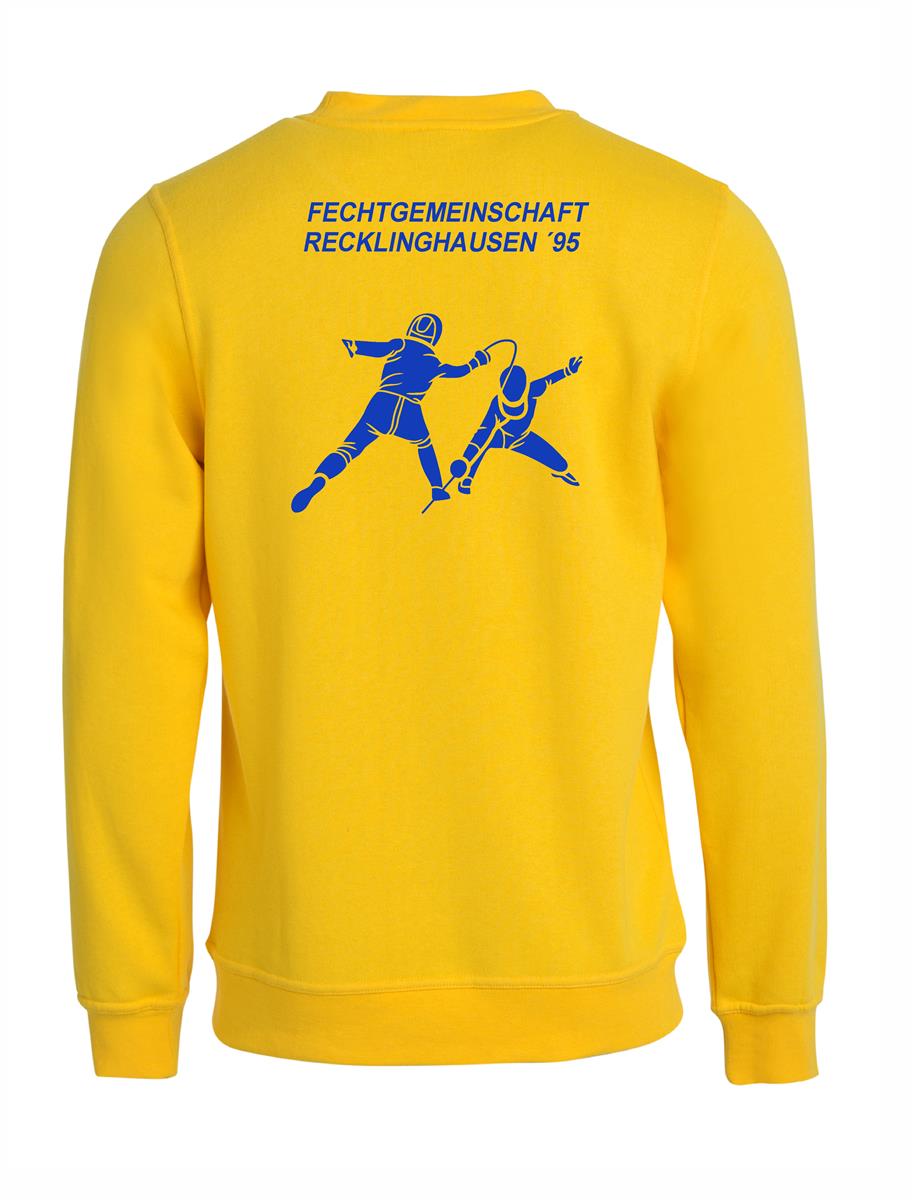 Fechtgemeinschaft Recklinghausen´95 Sweatshirt Unisex mit Druck