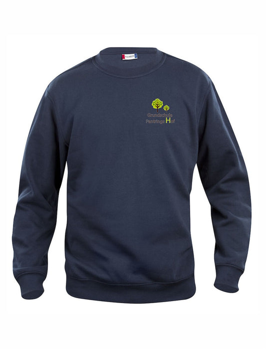 Grundschule Pantrings Hof Roundneck Junior darknavy mit Druck