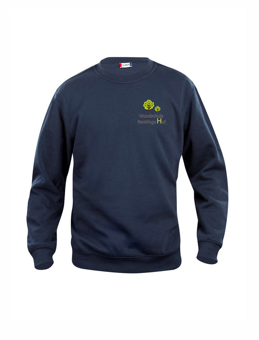 Grundschule Pantrings Hof Roundneck Unisex darknavy mit Druck