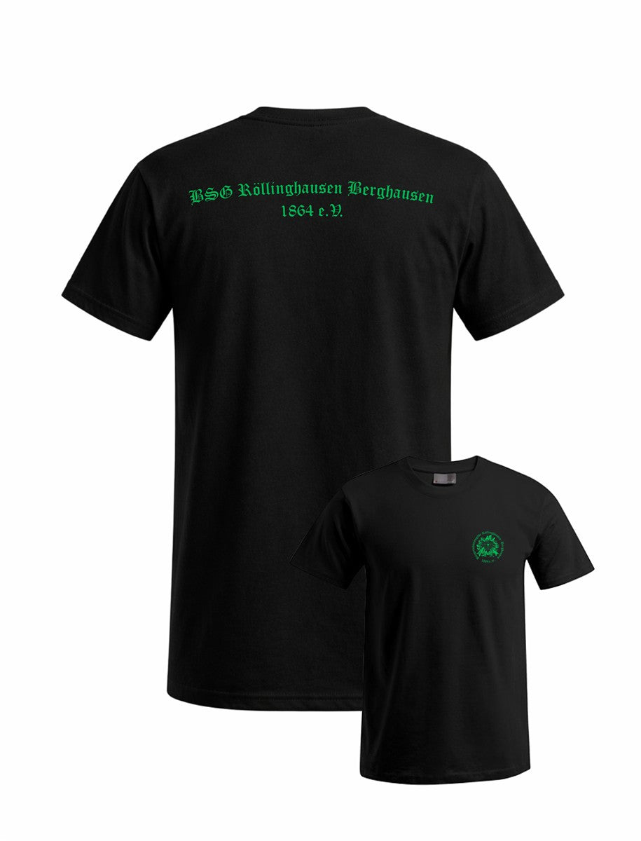 BSG Röllinghausen Premium T-Shirt Herren inkl. Stick Wappen und Druck Rücken