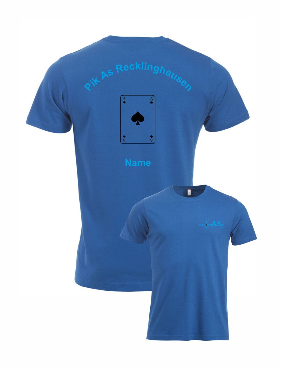 MIT NAME! Pik As Recklinghausen T-Shirt Unisex inkl. Stick
