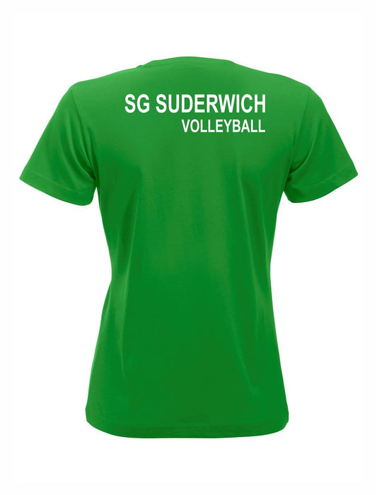 SG Suderwich Volleyball T-Shirt Damen mit Logodruck