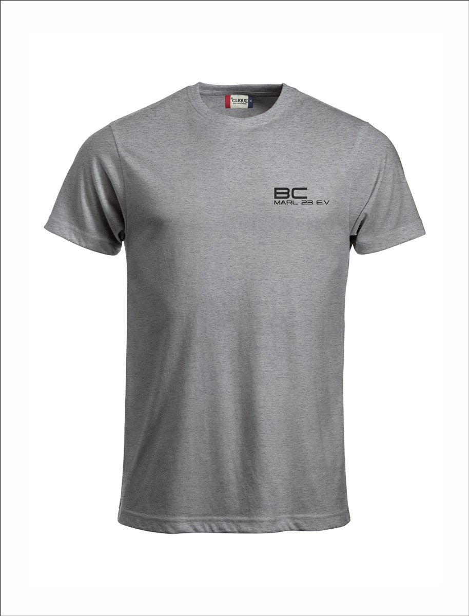 BC Marl T-Shirt Unisex mit Logodruck Design 3