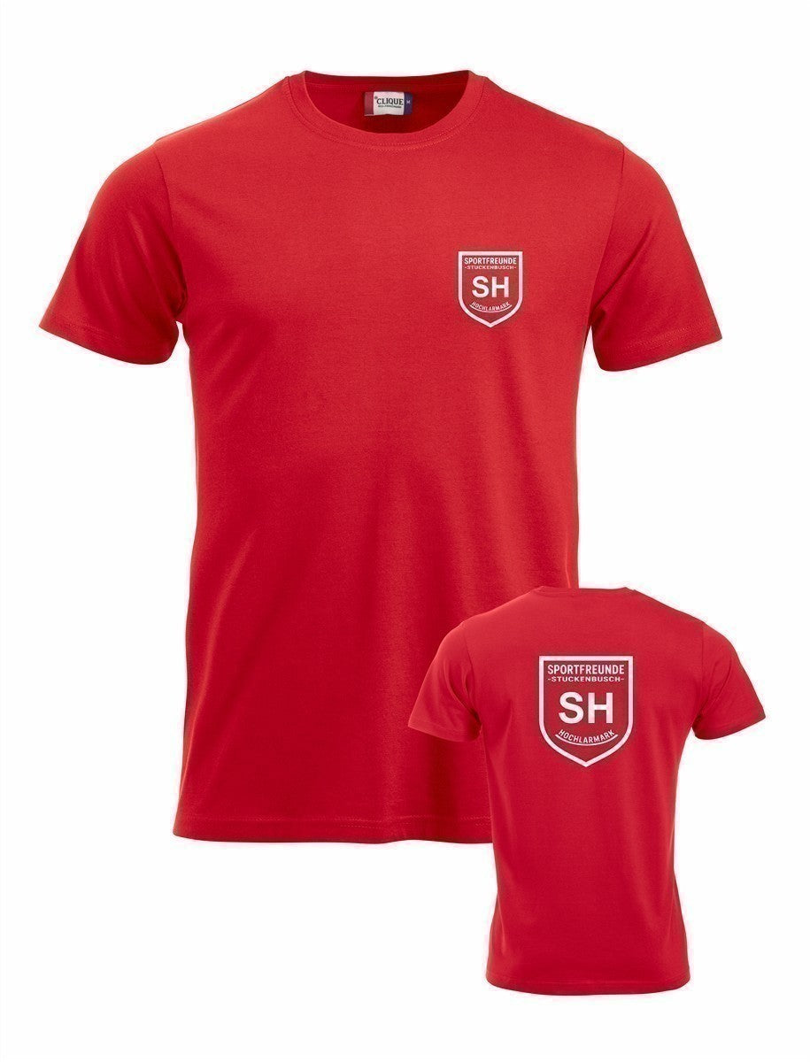Sportfreunde Stuckenbusch / Hochlarmark T-Shirt Logo vorne & hinten