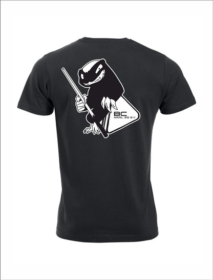 BC Marl T-Shirt Unisex mit Logodruck Design 3