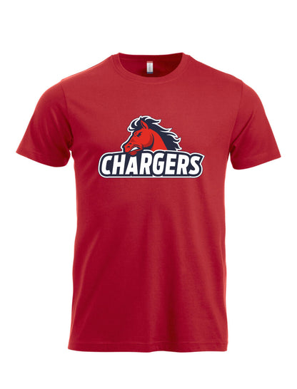 Recklinghausen Chargers T-Shirt großer Logodruck Unisex