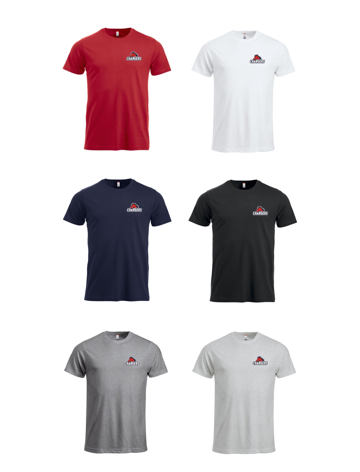 Rcklinghausen Chargers T-Shirt kleiner Logodruck Kinder